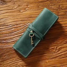 Load image into Gallery viewer, Vintage Leather Pen Bag