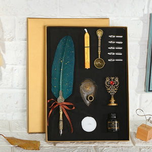 Feather Quill Gift Box Set