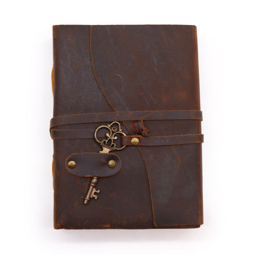 Oiled Leather Journal & Key
